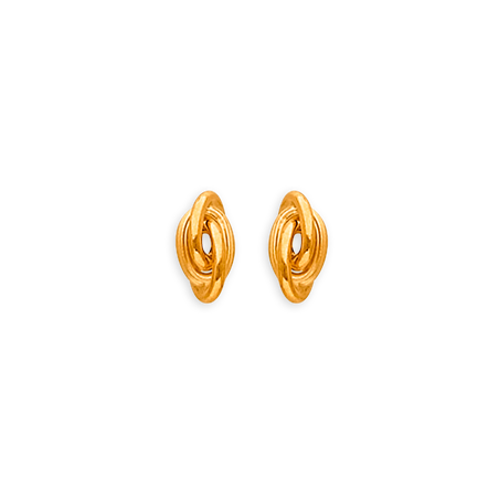 Boucles d'oreilles Or 750 Nœud antillais 6mm -  | Créolissime