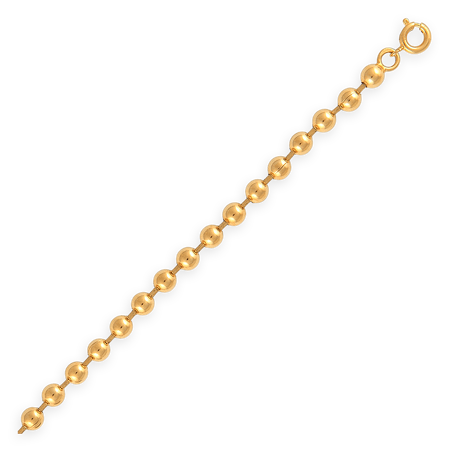 Bracelet Plaqué Or Grain D'or - Bracelets | Créolissime