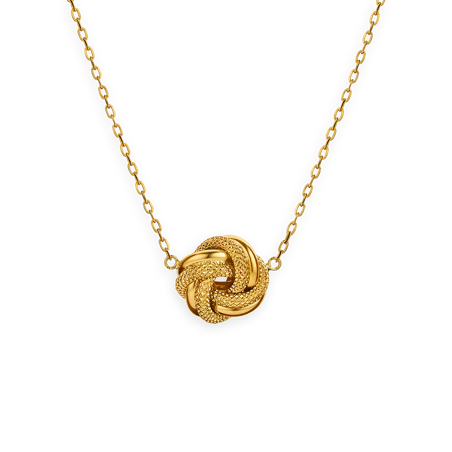 Collier or chaîne motif nœud -  | Créolissime