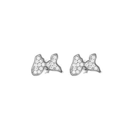 Boucles D'oreilles Guadeloupe Argent925 Zirconium - Boucles d'oreilles | Créolissime