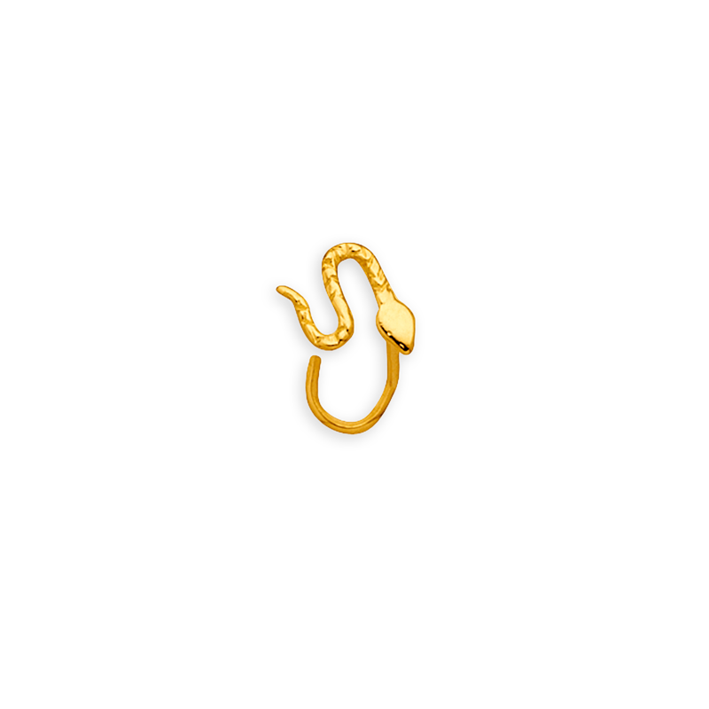 Piercing Or750 Nez Serpent  - Bijoux de corps | Créolissime