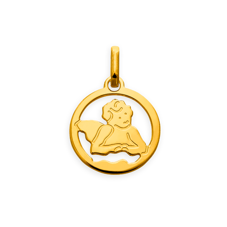 Médaille Or750 Ange avec bélière -  | Créolissime