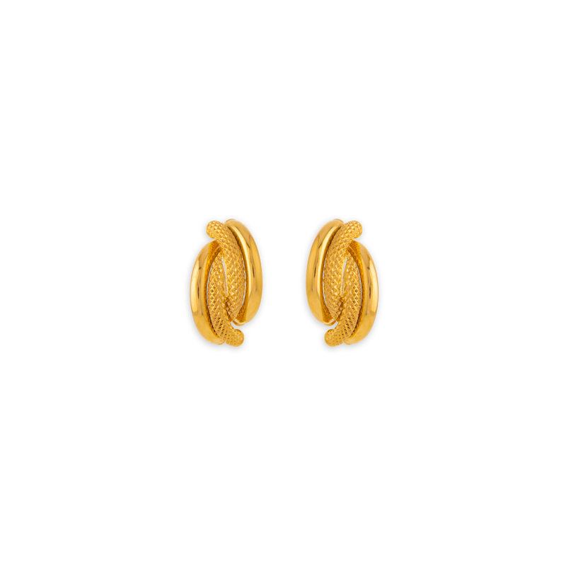 Boucles D'oreilles Or375 Fantaisie 8*15mm - Boucles d'oreilles | Créolissime