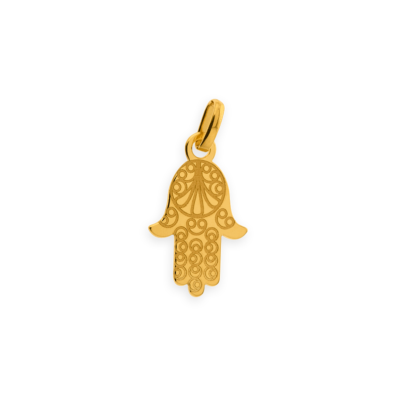 Pendentif Main de Fatima avec bélière Or750 - Pendentifs | Créolissime