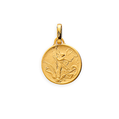 Médaille Or375 Saint Michel avec bélière - Pendentifs | Créolissime