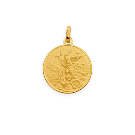 Médaille Or375 Saint Michel avec bélière -  | Créolissime