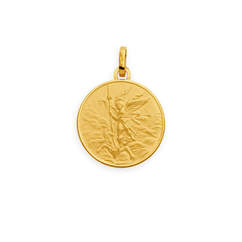 Médaille Or375 Saint Michel avec bélière - Pendentifs | Créolissime