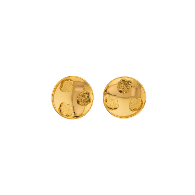 Boucles D'oreilles Batée Or750 - Boucles d'oreilles | Créolissime