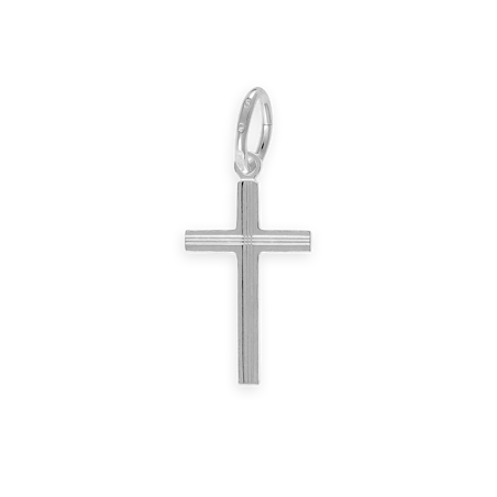 Croix Argent925 avec bélière - Pendentifs | Créolissime