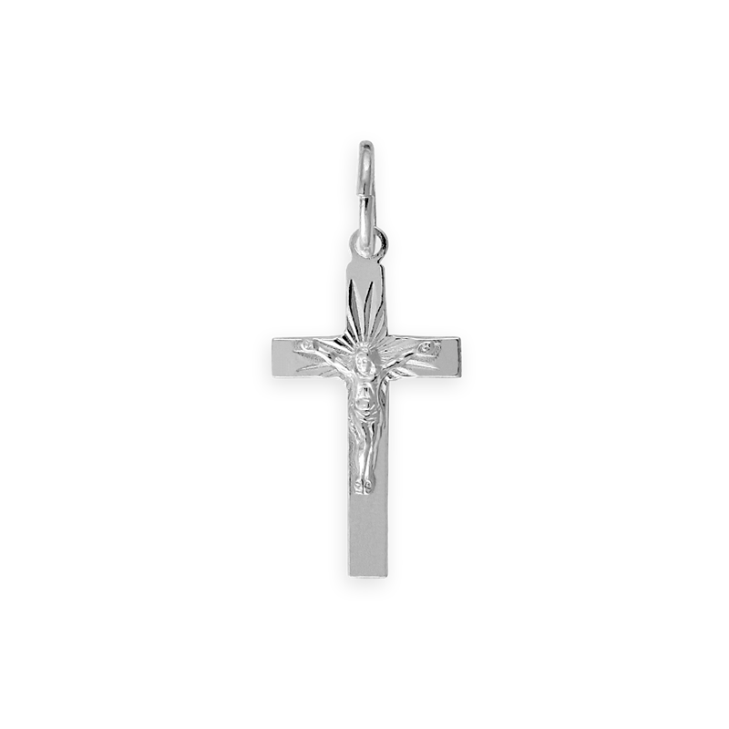 Croix Christ Argent925 avec bélière - Pendentifs | Créolissime