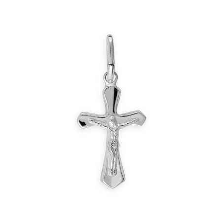 Croix Christ Argent925 avec bélière -  | Créolissime