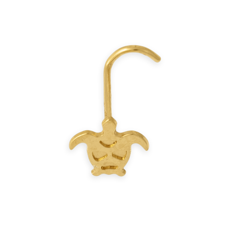 Piercing Or375 Nez Tortue - Bijoux de corps | Créolissime